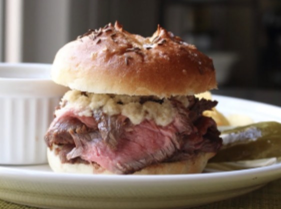 Beef on Weck Sandwich